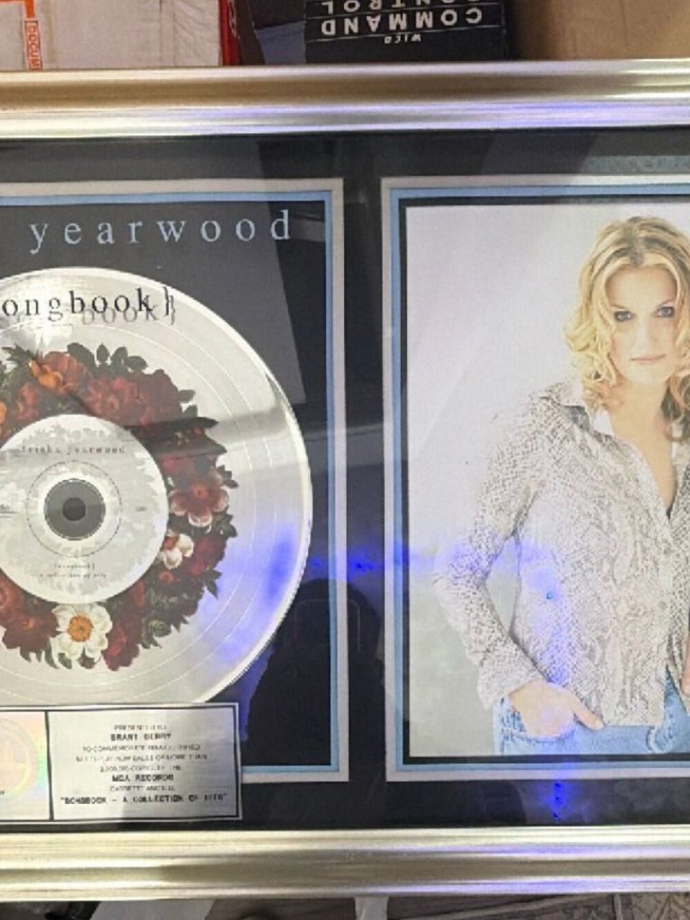 Trisha Yearwood Vinyl and Photo Memorabilia